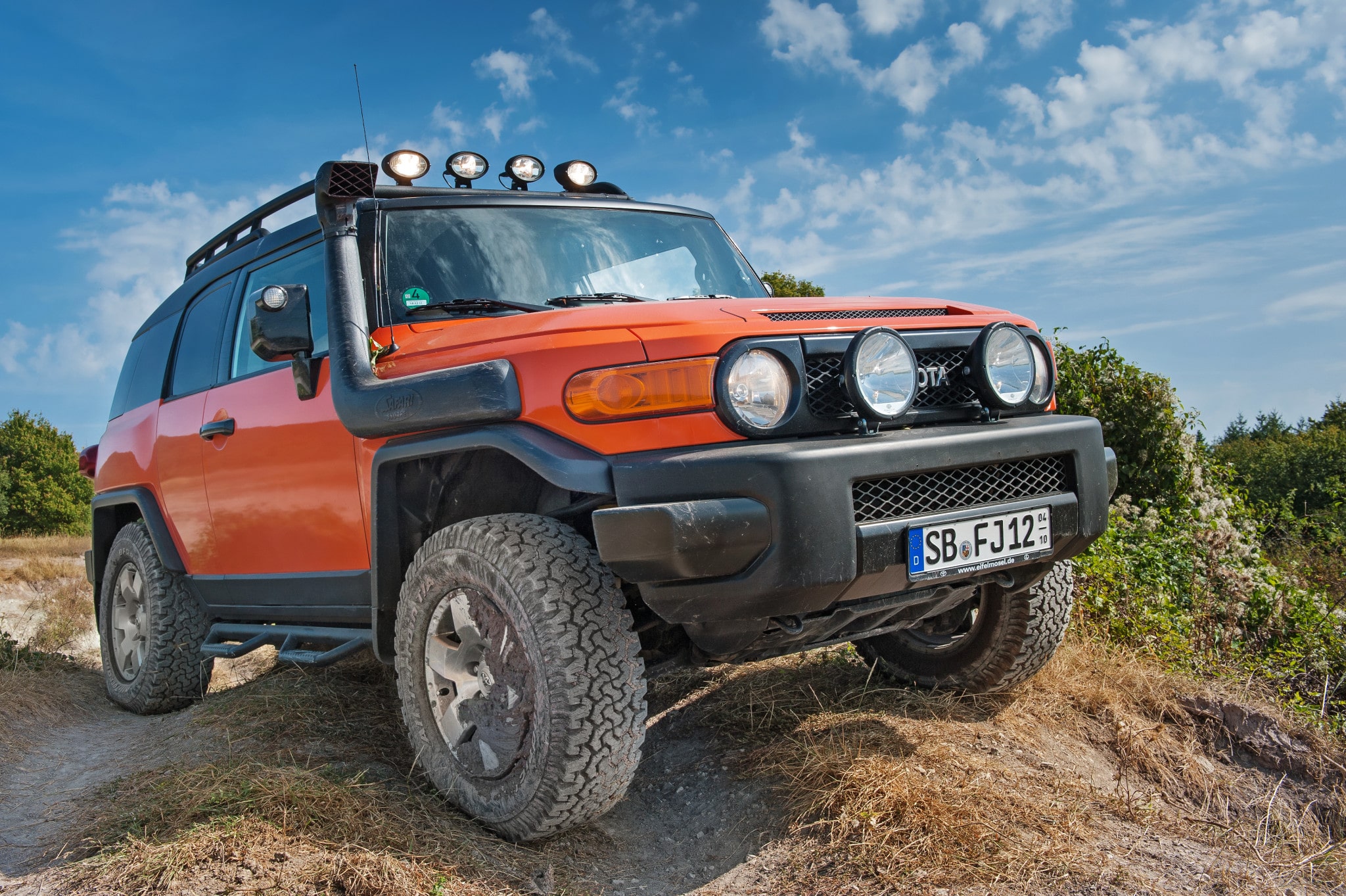 Toyota fj cruiser габариты