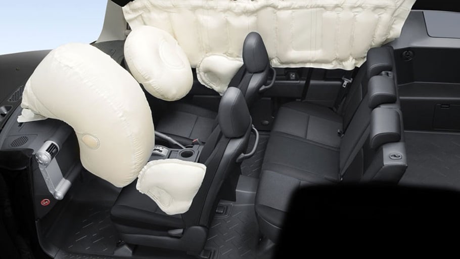 Toyota fj cruiser interior airbags