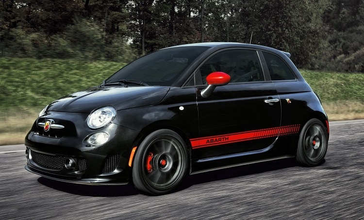 best sports cars under 30k 2018-Fiat-500-Abarth-front