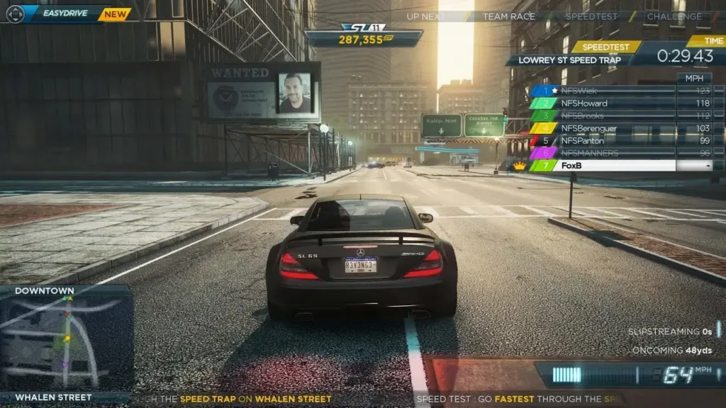 Need for speed most wanted car game