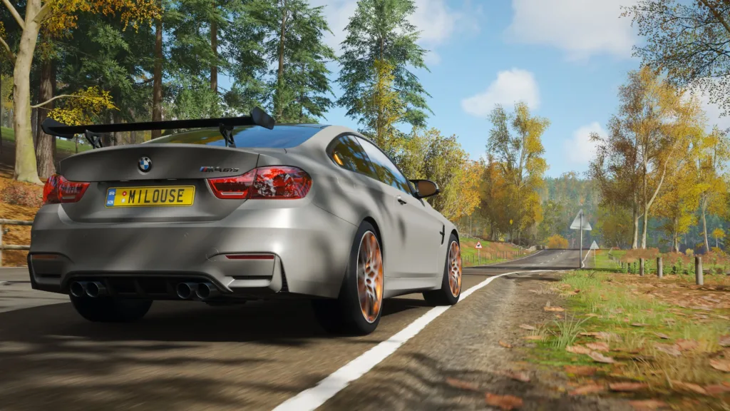 The BMW M4 GTS in Forza Horizon 4