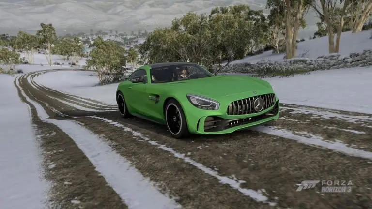 The Mercedes-AMG GT S in Forza Horizon 4